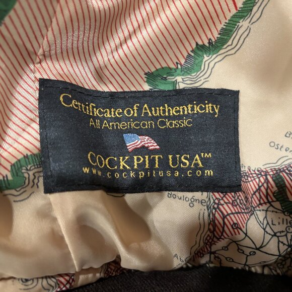 Cockpit USA Women's G-1 Jacket Medium NEW With Tags - Picture 12 of 13